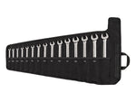 Flex Head Ratcheting Combination Wrench Set with Roll, 15-Piece (1/4 - 1 in.)