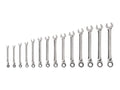 Reversible 12-Point Ratcheting Combination Wrench Set, 14-Piece (6-19 mm)