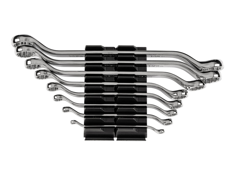 45-Degree Offset Box End Wrench Set with Modular Organizers, 8-Piece (1/4 - 1-1/4 in.)