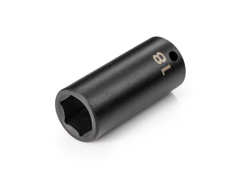 3/8 Inch Drive x 18 mm Deep 6-Point Impact Socket