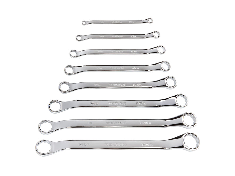 45-Degree Offset Box End Wrench Set, 8-Piece (1/4 - 1-1/4 in.)