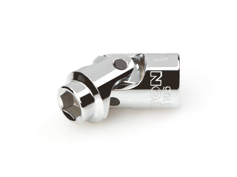 1/4 Inch Drive x 6 mm Shallow 6-Point Universal Joint Socket