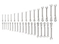 Flex Head 12-Point Ratcheting Combination Wrench Set, 34-Piece (1/4-1 in., 6-24 mm)