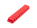 10-Tool Modular Driver Organizer Set (Red)