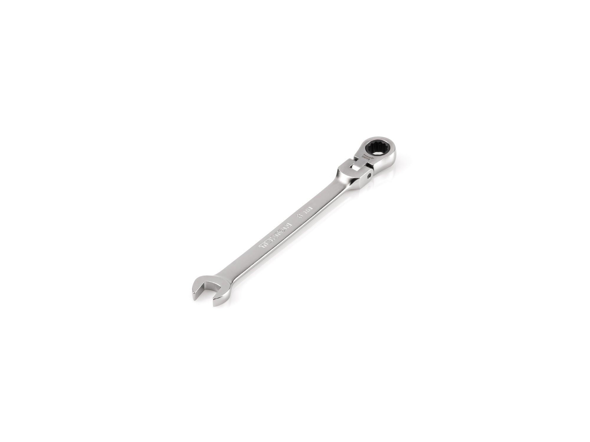 8 mm Flex Head 12-Point Ratcheting Combination Wrench