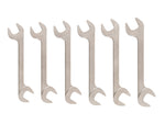 Angle Head Open End Wrench Set, 6-Piece (33-38 mm)