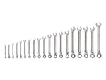 Reversible 12-Point Ratcheting Combination Wrench Set, 19-Piece (6-24 mm)