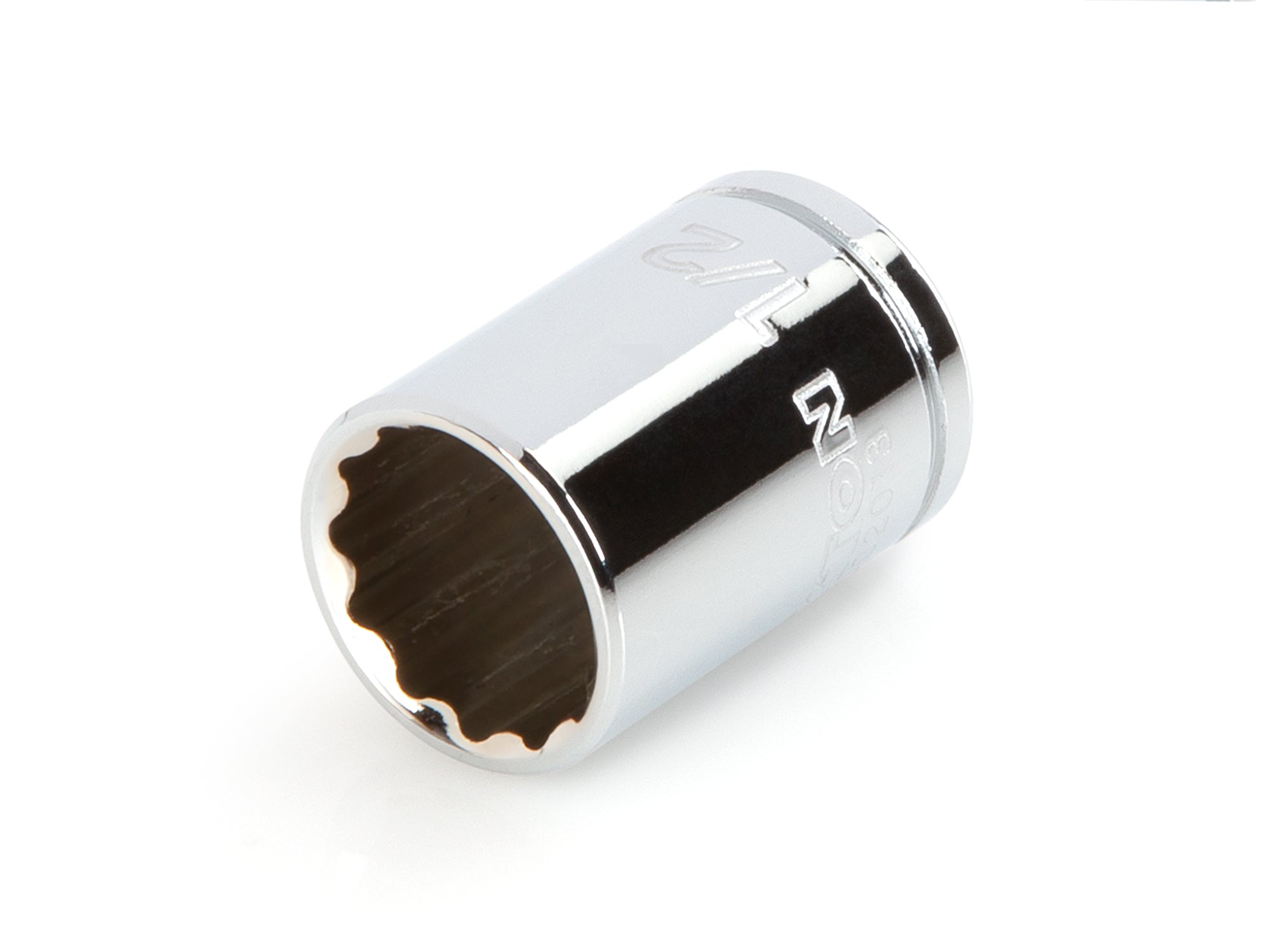 1/4 Inch Drive x 1/2 Inch Shallow 12-Point Socket