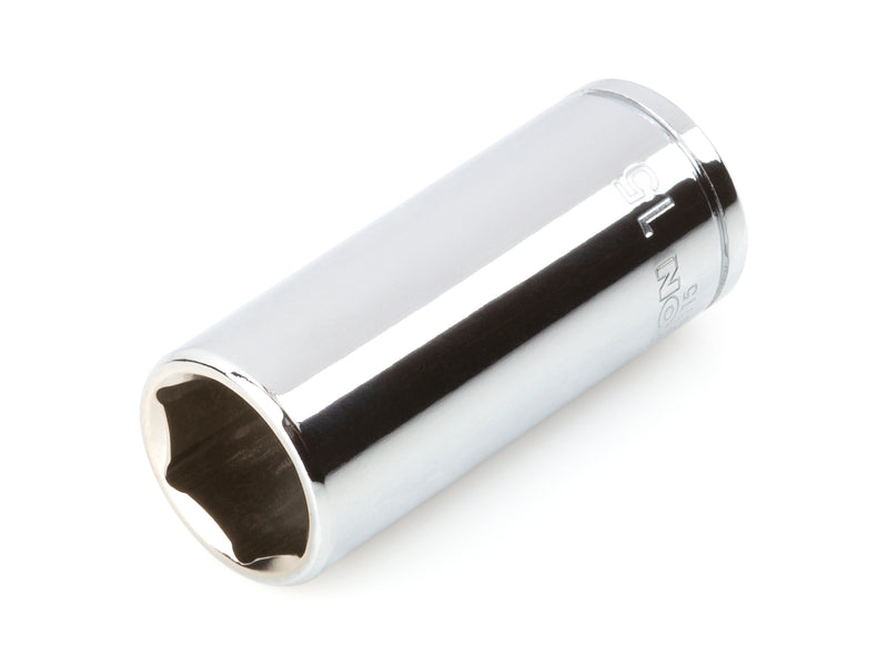 1/4 Inch Drive x 15 mm Deep 6-Point Socket