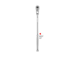 3/8 Inch Drive x 12 Inch Flex Head Quick-Release Bent Handle Long Ratchet
