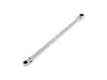 9/32 x 11/32 Inch Long Flex Head 12-Point Ratcheting Box End Wrench