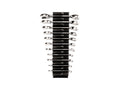 Stubby Combination Wrench Set with Modular Organizers, 11-Piece (1/4-3/4 in.)