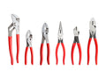 Pliers Set, 6-Piece (Groove Joint, Slip Joint, Long Nose, Diagonal Cutting, Lineman's)