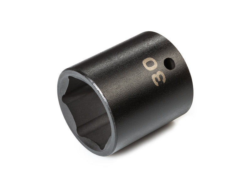 1/2 Inch Drive x 30 mm Shallow 6-Point Impact Socket