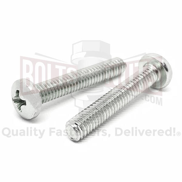 #6-32x3/4" 316 Stainless Steel Phillips Pan Head Machine Screws