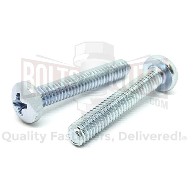 #6-32x5/8" Phillips Pan Head Machine Screws Zinc