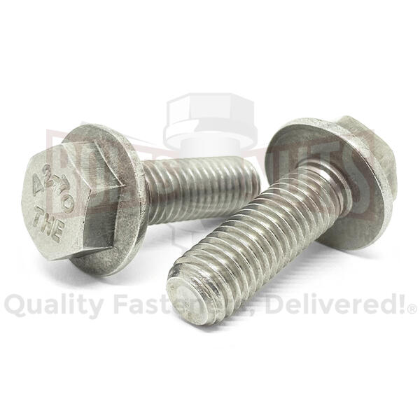 M8-1.25x16 A2-70 Stainless Steel Hex Flange Bolts