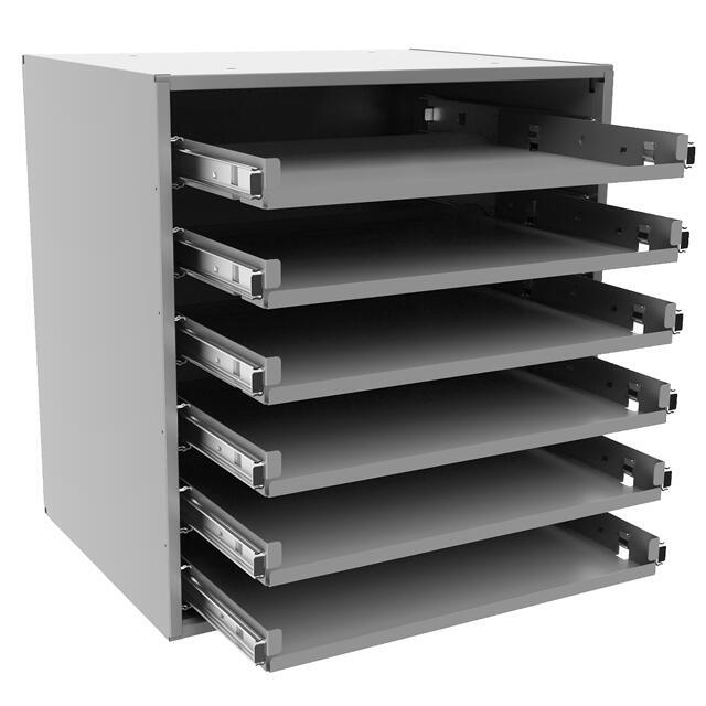 GOLINPEILO Metal 6-Drawer Storage Cabinet, Steel Drawer Storage Organizer,  Metal Storage Dresser Cabinet, Office Storage File Cabinet for Home Office
